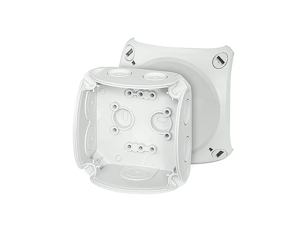 Produktfoto 1 von HENSEL Polypropylen Abzweigdose Grau IP66 Breite 93 mm Höhe 62 mm Länge 93 mm