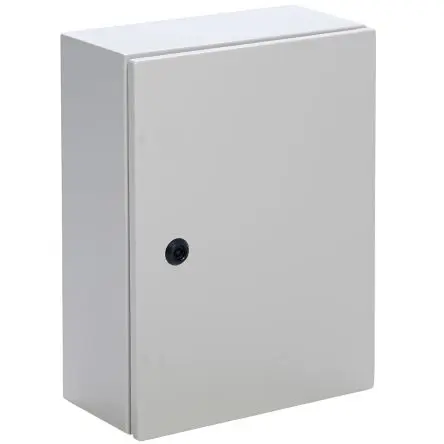 Produktfoto 1 von Contactum Galvanisierter Stahl Wandanschlusskasten Grau IP66, HxBxT 300 mm, 200 mm x 150 mm