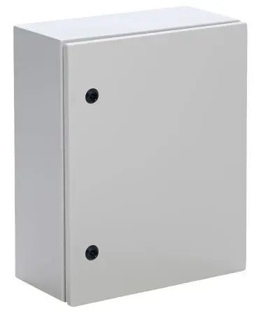 Produktfoto 1 von Contactum Galvanisierter Stahl Wandanschlusskasten Grau IP66, HxBxT 500 mm, 400 mm x 200 mm