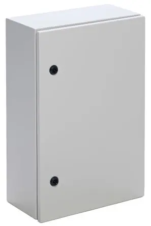 Produktfoto 1 von Contactum Galvanisierter Stahl Wandanschlusskasten Grau IP66, HxBxT 600 mm, 400 mm x 250 mm