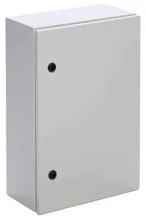 Produktfoto 1 von Contactum Galvanisierter Stahl Wandanschlusskasten Grau IP66, HxBxT 600 mm, 400 mm x 200 mm