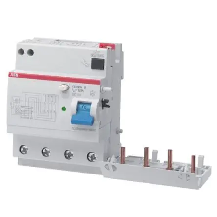 Produktfoto 1 von ABB DDA200 Fehlerstrom-Schutzeinrichtung, 4-polig, 40A, 30 mA Typ B RoHS, IEC/EN 61008