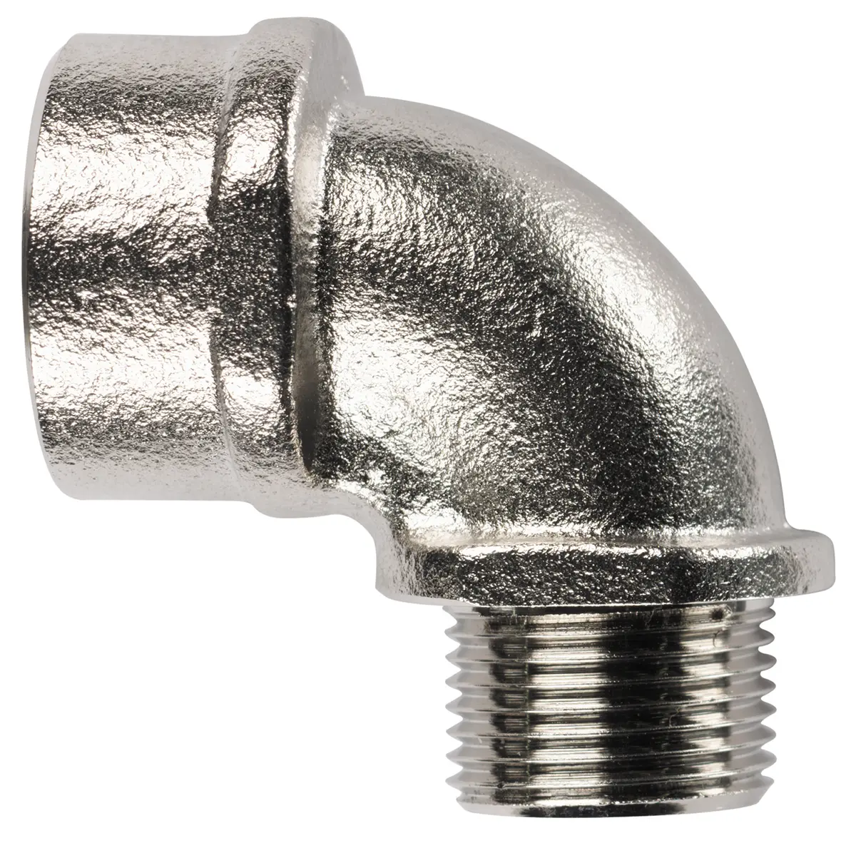 Produktfoto 1 von Flexicon BM90 Messing Kabelrohr Befestigung M50 50 mm Nickel Nickel-Finish IP68, IP40, IP66