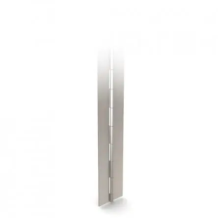 Produktfoto 1 von Pinet Edelstahl 304 Klavierband Klavierband Knöchel Schraubbefestigung Freischwingend, 0.8 mm x 25mm x 2.04 m