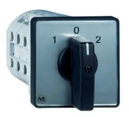 Produktfoto 1 von Allen Bradley Guardmaster Nockenschalter 100 A, 1-phasig, 4-Stufen Schraube, 45 °-Wurfwinkel