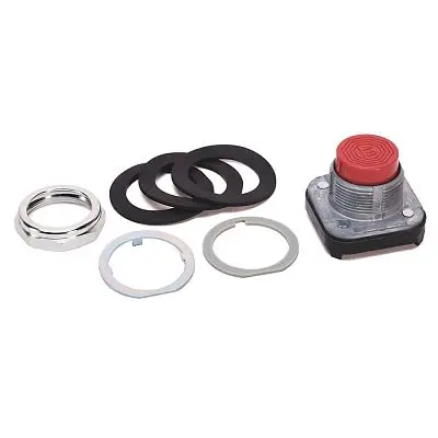 Produktfoto 1 von Allen Bradley 800T Drucktastenkopf Ø 30 mm, Rot Tastend Geschützt Rund Metall, IP65