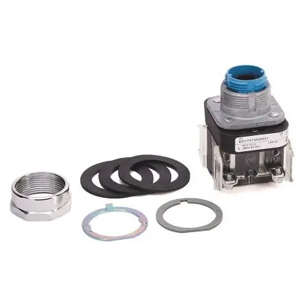 Produktfoto 1 von Allen Bradley 800T Drucktastenkopf Ø 30 mm, Rot Push-Pull Beleuchtet Pilzkopf Metall, IP65