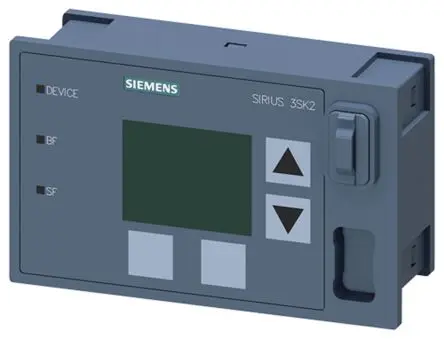 Produktfoto 1 von Siemens SIRIUS Diagnostic Display for 3SK2 Sicherheitsrelais 24V RoHS SIL IEC 61508