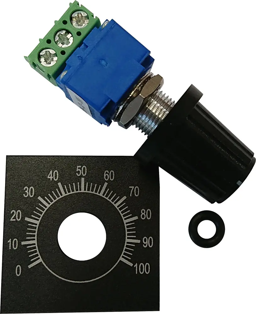 Produktfoto 1 von Electromen OY Gleichstrommotorsteuerung, 30 V dc, Potenziometer-Steuerung, 38 mm