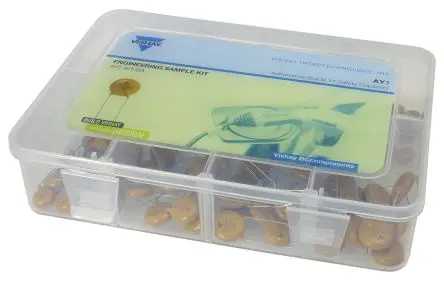 AEC-Q200 Vishay Keramik 8 Keramik-Scheibenkondensator, Durchsteckmontage Kondensator-Kit, 80-teilig