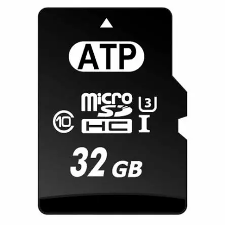 Produktfoto 1 von ATP 32 GB MicroSDHC MicroSD Klasse 10, UHS 1 U1 Industriequalität, MLC