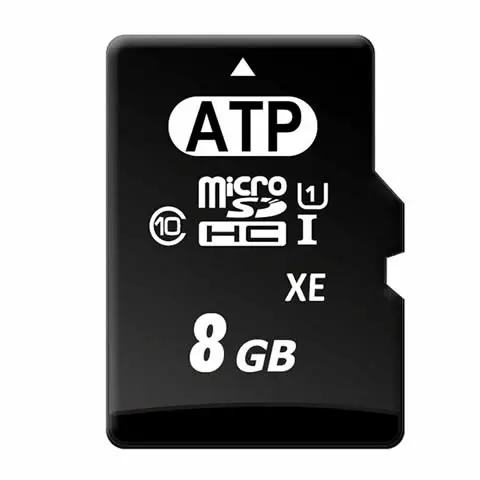 Produktfoto 1 von ATP 8 GB MicroSDHC MicroSD UHS 1 U1, Klasse 10 Industriequalität, SLC