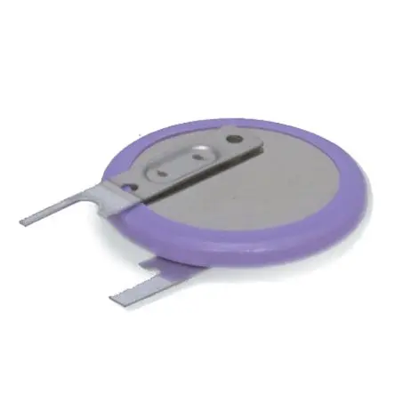 Produktfoto 1 von Panasonic 5 mAh LiMnO2 Knopfzellen Akku, ø 6.8 mm 3 V / 5 mAh