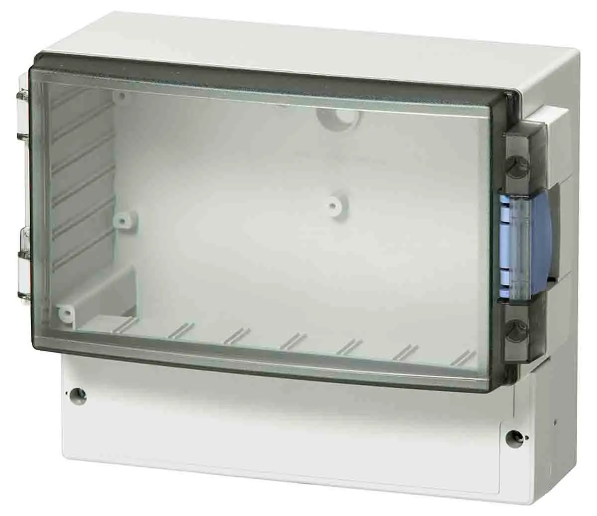 Produktfoto 1 von Fibox; Gehäuse; ABS; Grau; IK07 IP65 Breite 185 mm Höhe 119 mm Länge 235 mm