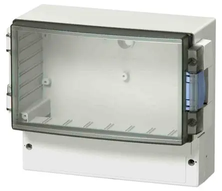 Produktfoto 1 von Fibox Cardmaster; Gehäuse; ABS; Grau; IK07 IP65 Breite 185 mm Höhe 119 mm Länge 235 mm