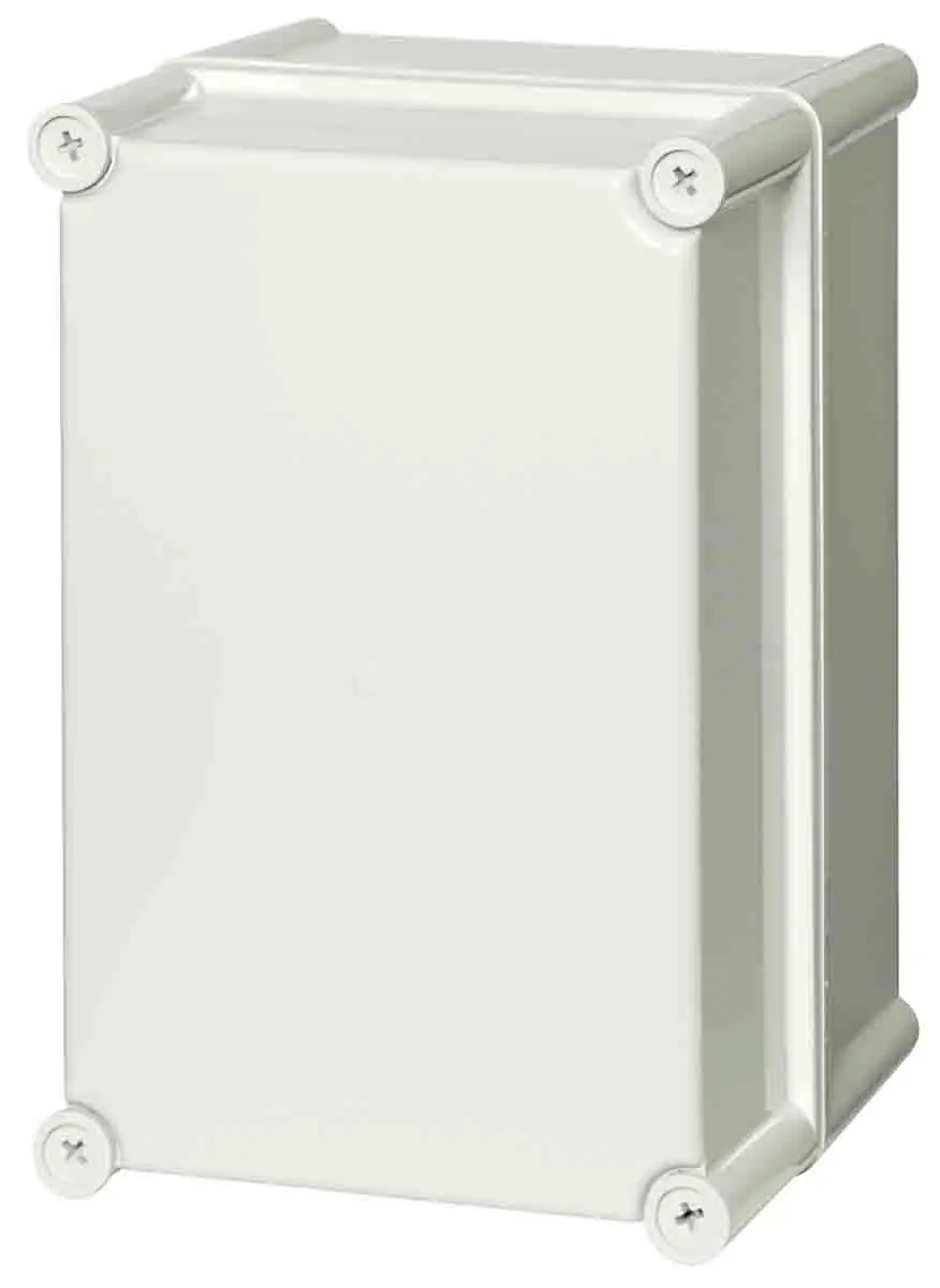 Produktfoto 1 von Fibox; Gehäuse; ABS; Grau; IK08 IP66, IP40 Breite 188 mm Höhe 130 mm Länge 278 mm