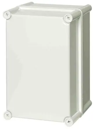Produktfoto 1 von Fibox Solid; Gehäuse; ABS; Grau; IK08 IP66, IP67 Breite 188 mm Höhe 130 mm Länge 278 mm