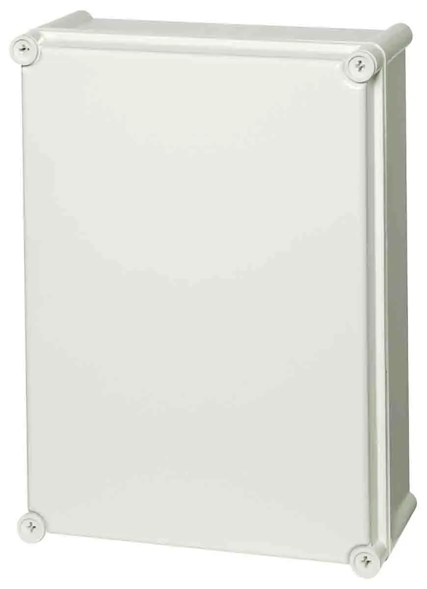 Produktfoto 1 von Fibox; Gehäuse; ABS; Grau; IK08 IP66, IP40 Breite 278 mm Höhe 130 mm Länge 378 mm