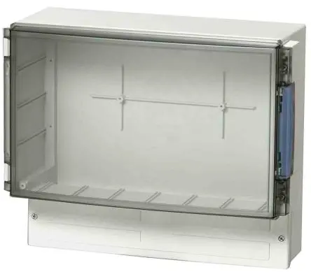 Produktfoto 1 von Fibox Cardmaster; Gehäuse; ABS; Grau; IK07 IP65 Breite 316 mm Höhe 167 mm Länge 390 mm