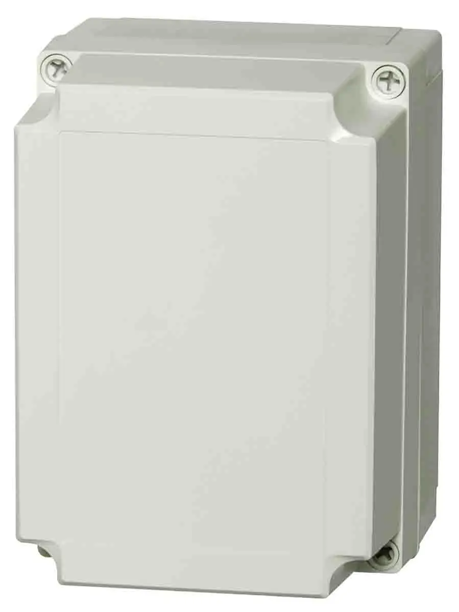 Produktfoto 1 von Fibox MNX; Gehäuse; Polycarbonat; Grau; IK08 IP66, IP40 Breite 130 mm Höhe 150 mm Länge 180 mm