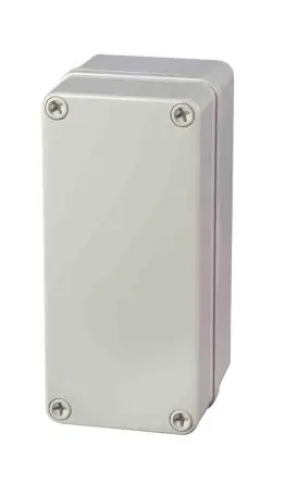 Produktfoto 1 von Fibox; Gehäuse; ABS; Grau; IK07 IP67, IP66 Breite 80 mm Höhe 85 mm Länge 170 mm