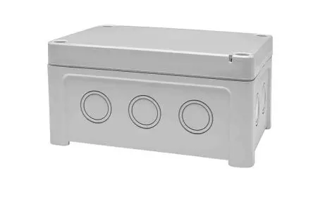Produktfoto 1 von Fibox TEMPO; Gehäuse; ABS; Grau; IK07 IP65 Breite 95 mm Höhe 65 mm Länge 130 mm