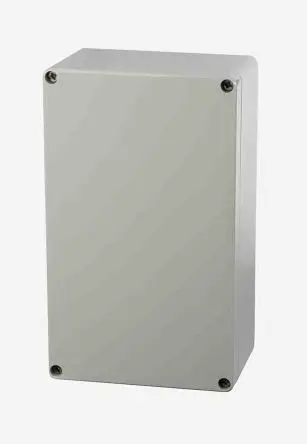 Produktfoto 1 von Fibox EURONORD; Gehäuse; Polycarbonat; Grau; IK08, IK07 IP66, IP67 Breite 120 mm Höhe 90 mm Länge 200 mm