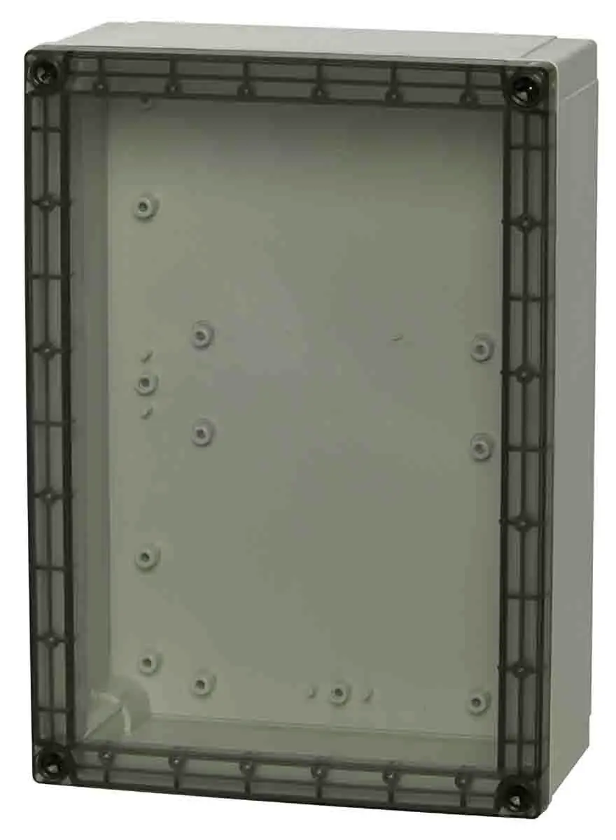 Produktfoto 1 von Fibox MNX; Gehäuse; Polycarbonat; Grau; IK08 IP66, IP40 Breite 180 mm Höhe 88 mm Länge 255 mm