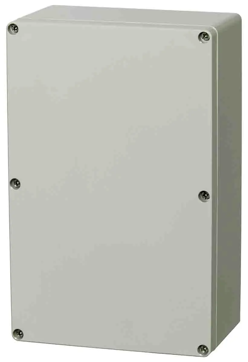 Produktfoto 1 von Fibox EURONORD; Gehäuse; Polycarbonat; Grau; IK07, IK08 IP40, IP66 Breite 160 mm Höhe 150 mm Länge 250 mm