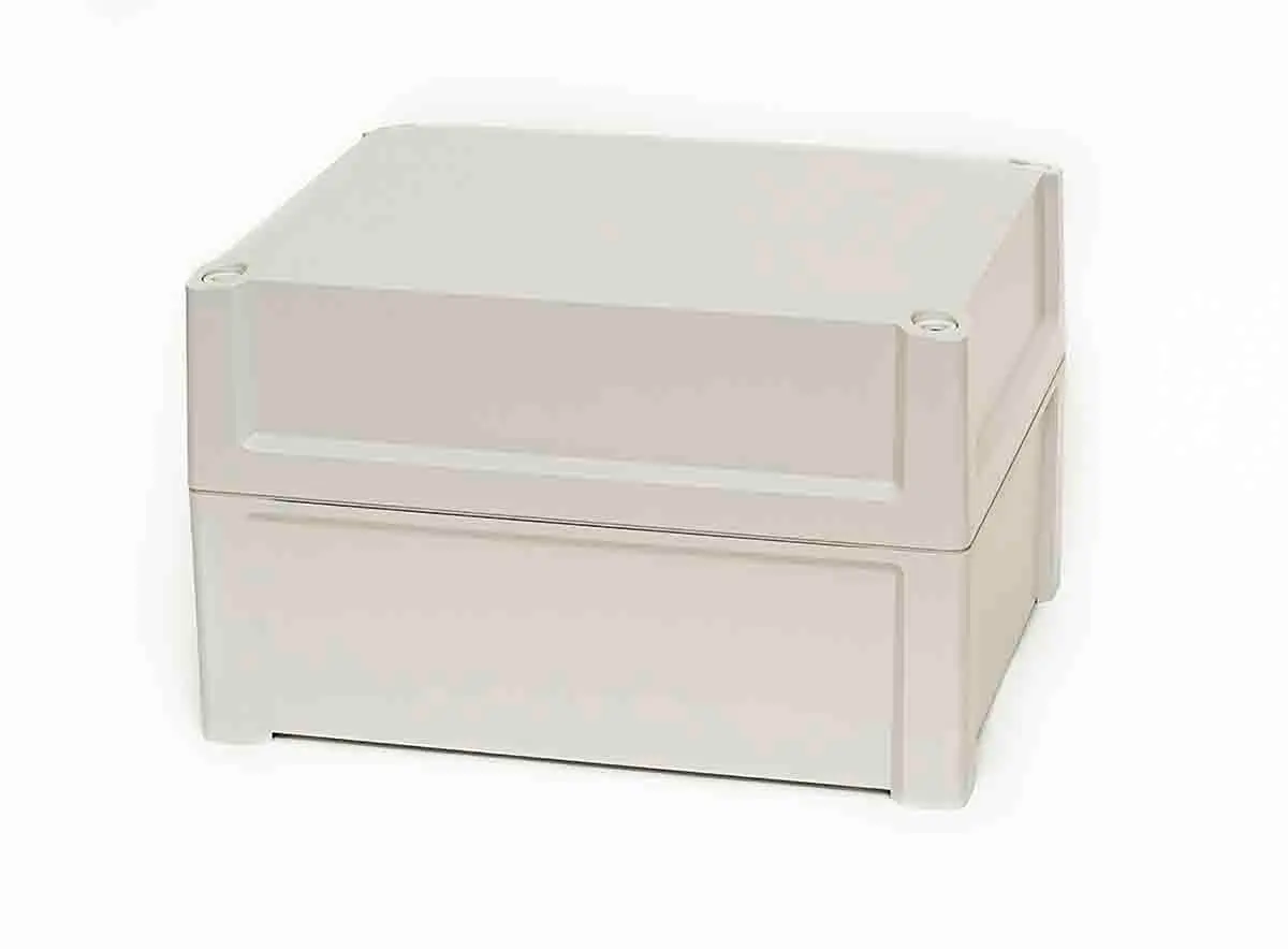 Produktfoto 1 von Fibox; Gehäuse; ABS; Grau; IK07 IP65 Breite 191 mm Höhe 147 mm Länge 240 mm
