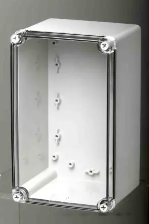 Fibox Piccolo; Gehäuse; Polycarbonat; Grau; IK08 IP66, IP67 Breite 140 mm Höhe 125 mm Länge 230 mm