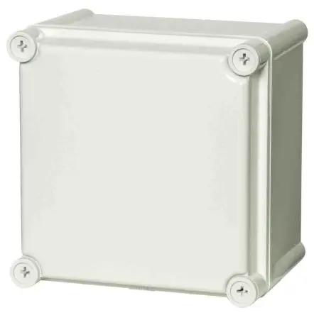 Produktfoto 1 von Fibox Solid; Gehäuse; ABS; Grau; IK08 IP67, IP66 Breite 188 mm Höhe 130 mm Länge 188 mm