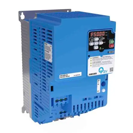Produktfoto 1 von Omron Q2V 3-Phasen Frequenzumrichter 7.5 kW 480V 17.5 A 590Hz