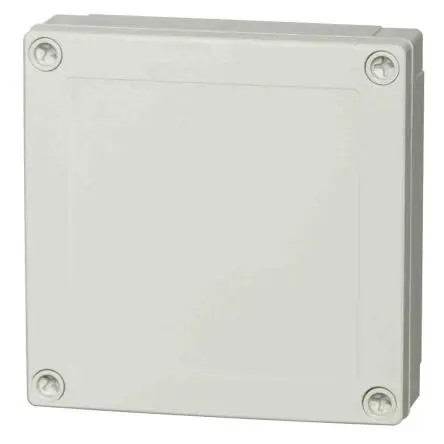 Produktfoto 1 von Fibox MNX; Gehäuse; Polycarbonat; Grau; IK08 IP66, IP67 Breite 130 mm Höhe 50 mm Länge 130 mm