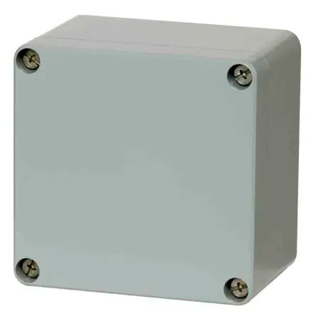 Produktfoto 1 von Fibox EURONORD; Gehäuse; Aluminium; Silbergrau; IK08 IP68, IP67, IP66 Breite 124 mm Höhe 81 mm Länge 125 mm