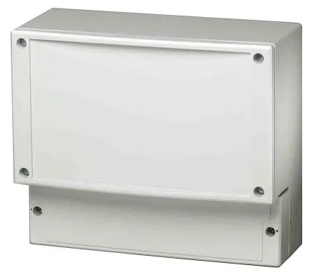 Produktfoto 1 von Fibox CARDMASTER; Gehäuse; Polycarbonat; Grau; IK07, IK08 IP65 Breite 185 mm Höhe 102 mm Länge 213 mm