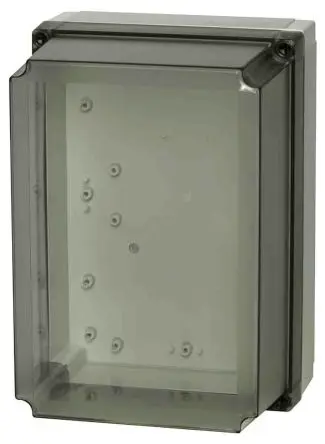 Produktfoto 1 von Fibox MNX; Gehäuse; Polycarbonat; Grau; IK08 IP67, IP66 Breite 180 mm Höhe 63 mm Länge 255 mm