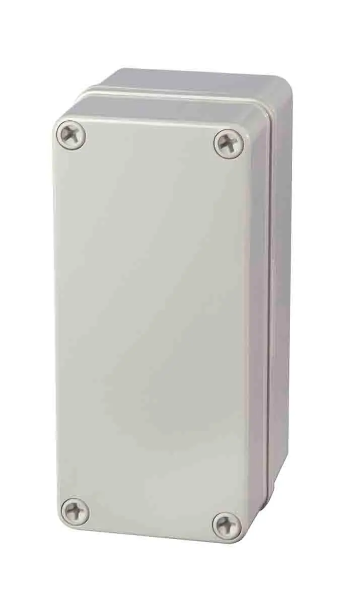 Produktfoto 1 von Fibox; Gehäuse; ABS; Grau; IK07 IP40, IP66 Breite 80 mm Höhe 85 mm Länge 170 mm