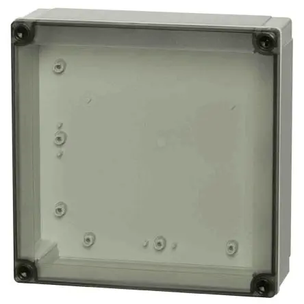 Produktfoto 1 von Fibox MNX; Gehäuse; Polycarbonat; Grau; IK08 IP66, IP67 Breite 180 mm Höhe 75 mm Länge 180 mm