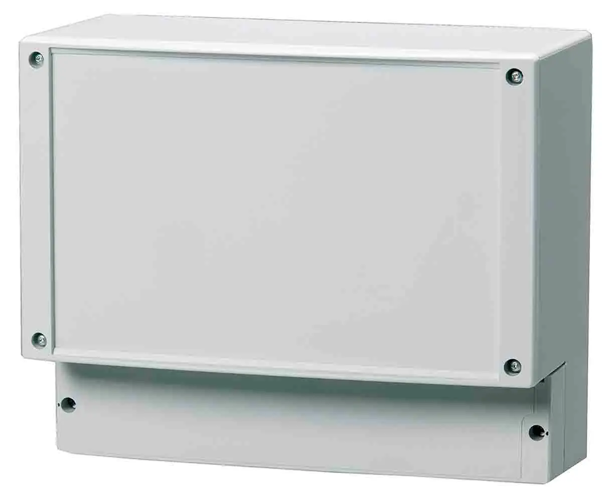 Fibox CARDMASTER; Gehäuse; Polycarbonat; Grau; IK07, IK08 IP65 Breite 219 mm Höhe 135 mm Länge 280 mm