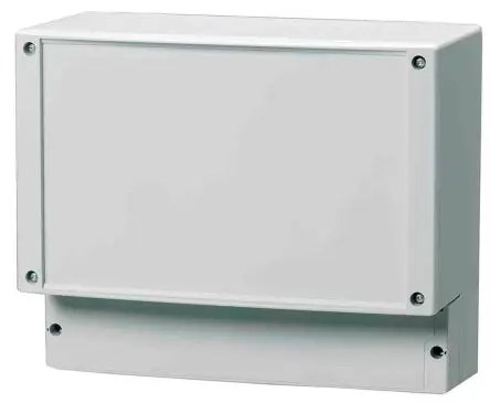 Produktfoto 1 von Fibox CARDMASTER; Gehäuse; Polycarbonat; Grau; IK07, IK08 IP65 Breite 219 mm Höhe 135 mm Länge 280 mm