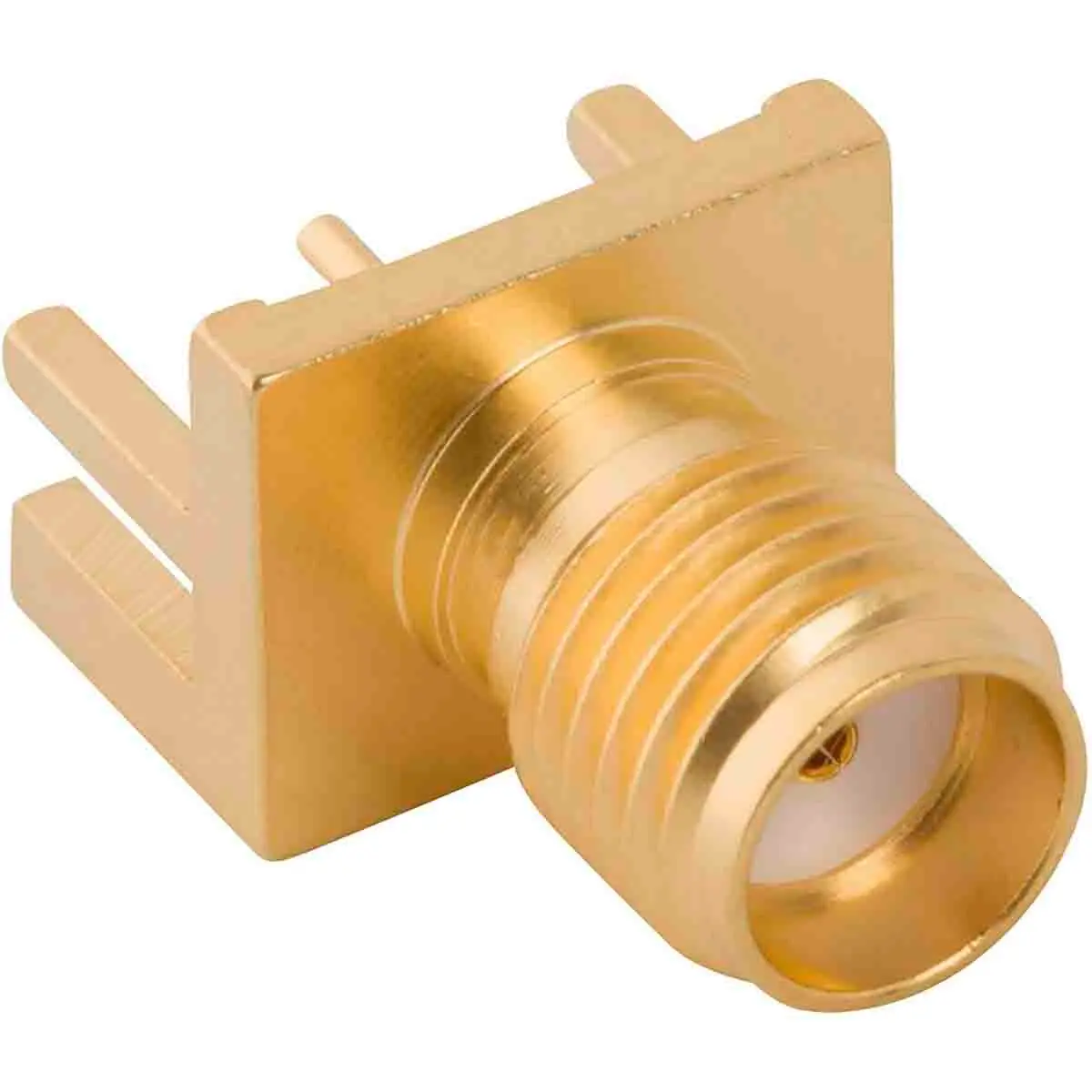Amphenol RF SMA Buchse Koaxialsteckverbinder SMA-Steckverbinder, Durchsteckmontage, 50 Ω Lot, Standard, Gerade