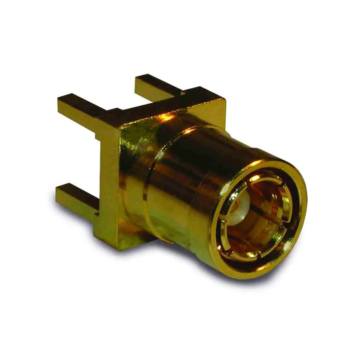 Amphenol RF SMB Stecker Koaxialsteckverbinder SMA-Steckverbinder, Durchsteckmontage, 50 Ω Lot, Standard, Gerade