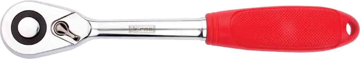 Produktfoto 1 von RS PRO 1/4 in Ratsche Ratsche Chrom Vanadium Stahl Höhensicher, Länge 150 mm