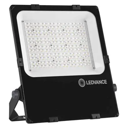 Produktfoto 1 von LEDVANCE FL PFM ASYM Flutlicht 150 W Schwarz, 240V ac / 19900 lm, IP66