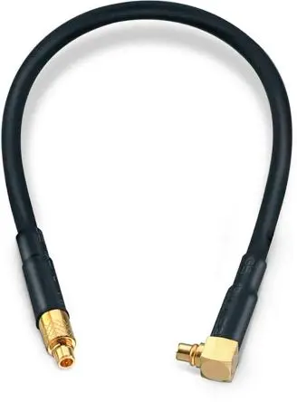 Produktfoto 1 von Wurth Elektronik MMCX RG174 Koaxialkabel, Abgeschlossen, 50 Ω, 152.4 mm, Aussen ø 2.7 mm Außen-ø , Schwarz