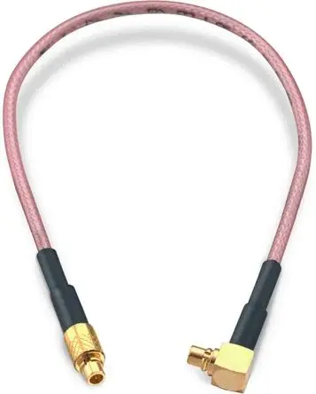Produktfoto 1 von Wurth Elektronik MMCX RG178 Koaxialkabel, Abgeschlossen, 50 Ω, 152.4 mm, Aussen ø 1.8 mm Außen-ø , Schwarz