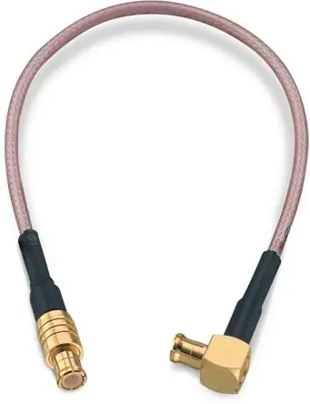 Produktfoto 1 von Wurth Elektronik MCX RG178 Koaxialkabel, Abgeschlossen, 50 Ω, 152.4 mm, Aussen ø 1.8 mm Außen-ø , Schwarz