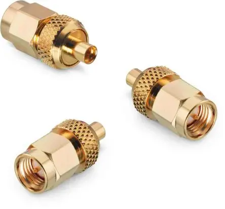 Produktfoto 1 von Wurth Elektronik Koaxadapter, 50 Ω, Gerade, 6GHz Stecker Buchse, Koaxial SMA