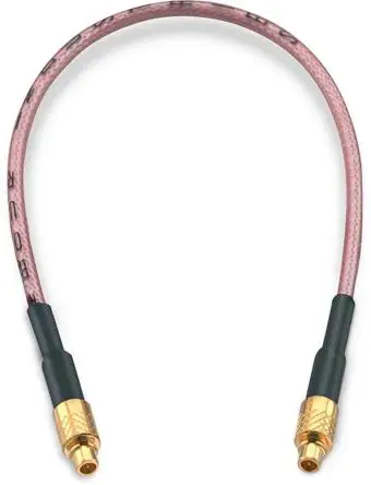 Produktfoto 1 von Wurth Elektronik MMCX RG178 Koaxialkabel, Abgeschlossen, 50 Ω, 152.4 mm, Aussen ø 1.8 mm Außen-ø , Schwarz
